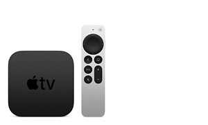 Apple TV 4K og fjernbetjening