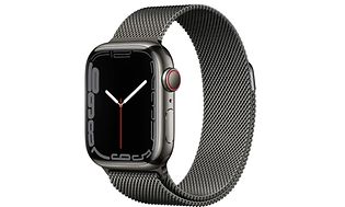 Apple Watch 7 steel graphite smartwatch