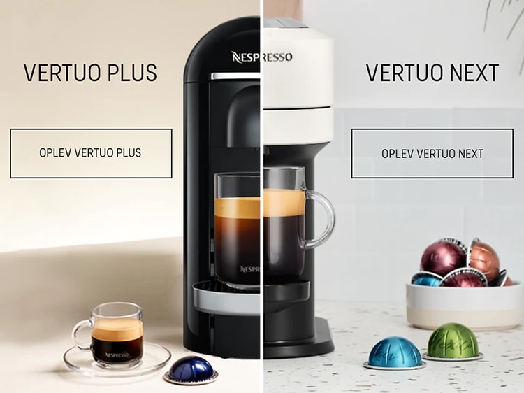 Nespresso Vertuo kaffemaskiner | Elgiganten