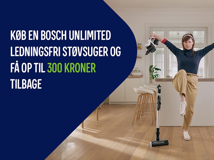 Bosch Unlimited - Stærke støvsugere og Bedst i Test | Elgiganten