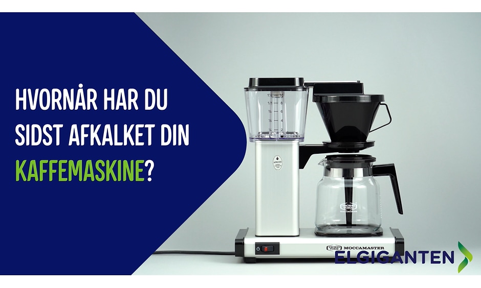 Kaffemaskine-rengøring: Sådan passer du på din kaffemaskine | Elgiganten