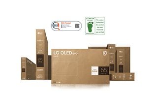 LG - TV - LG TV emballage med certifikater