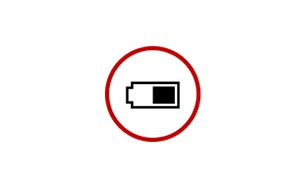 Kobo ikon med batteri