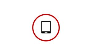 Kobo ikon med tablet