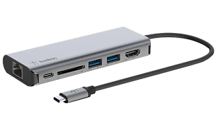 USB Hub Belkin USB-C 6-i-1-dockingstation