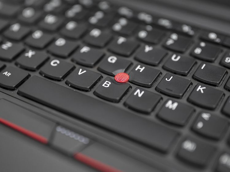 Nærbillede af Lenovo tastatur