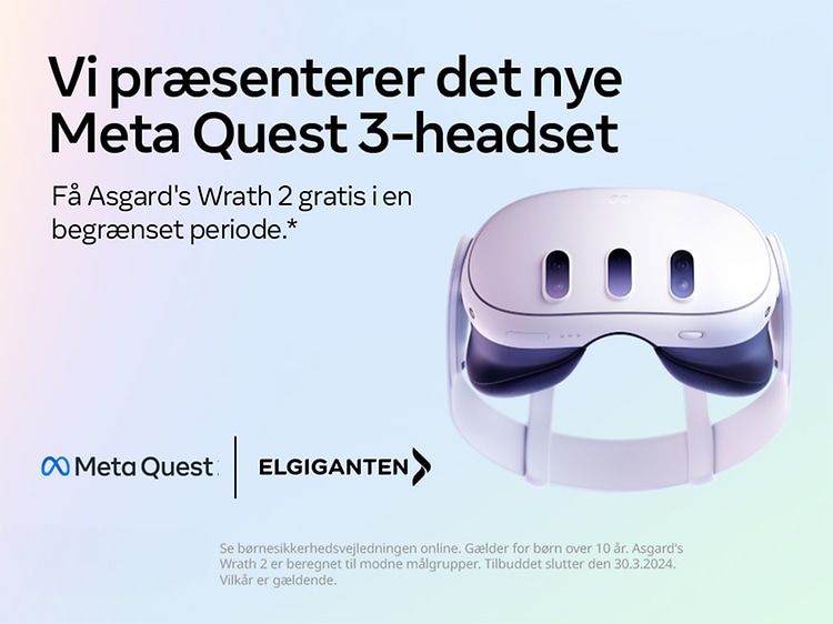 Meta Quest 3 VR bärbart headset (128 GB) - Elgiganten