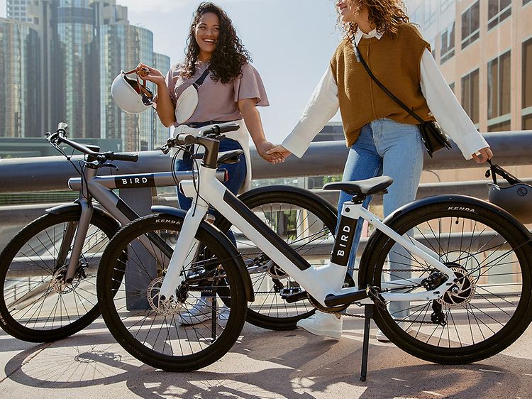 Bedste elcykel: Forskellige elcykler sat op ved siden af hinanden