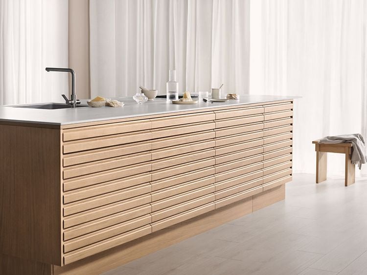 Epoq-køkken fra køkkenserien Natural Oak Lamella