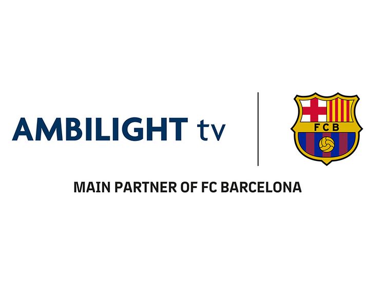 FCB banner med teksten Main partner of FC Barcelona