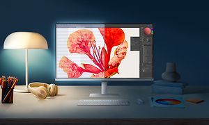 Samsung ViewFinity Monitor optimerer lysstyrken og farverne til miljøet