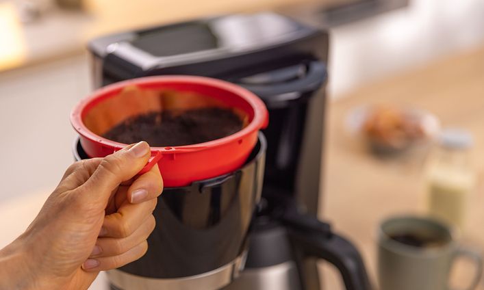 Bosch kaffemaskine med mange praktiske funktioner