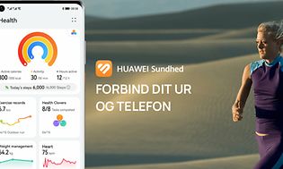 Huawei Sundhed: Forbind dit ur og telefon